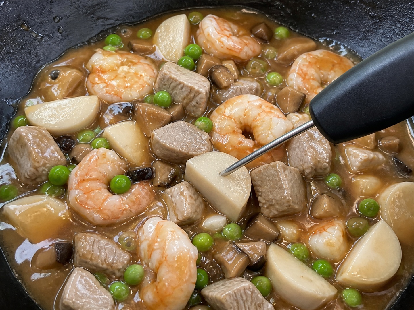港式福建炒飯 — 檢查安全溫度