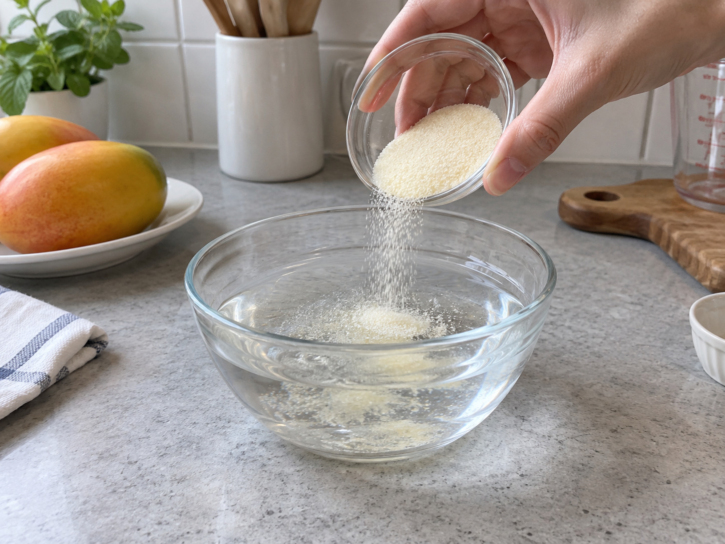 Hong Kong Mango Pudding — Bloom gelatin