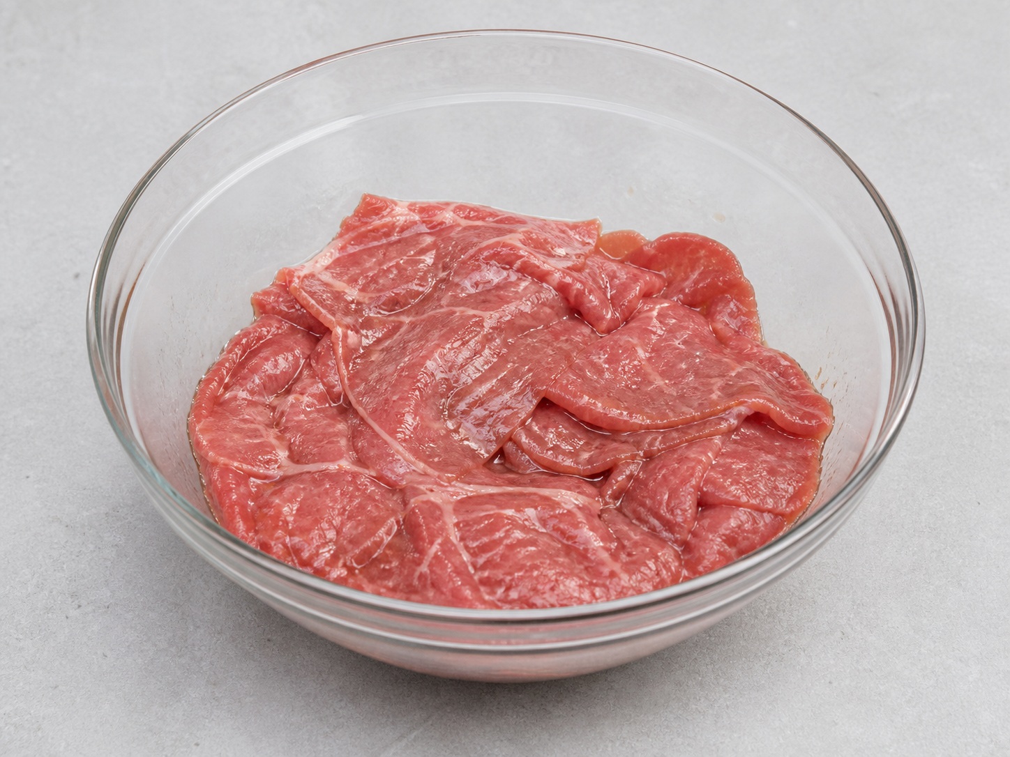 港式沙嗲牛肉麵 — 醃薄牛肉