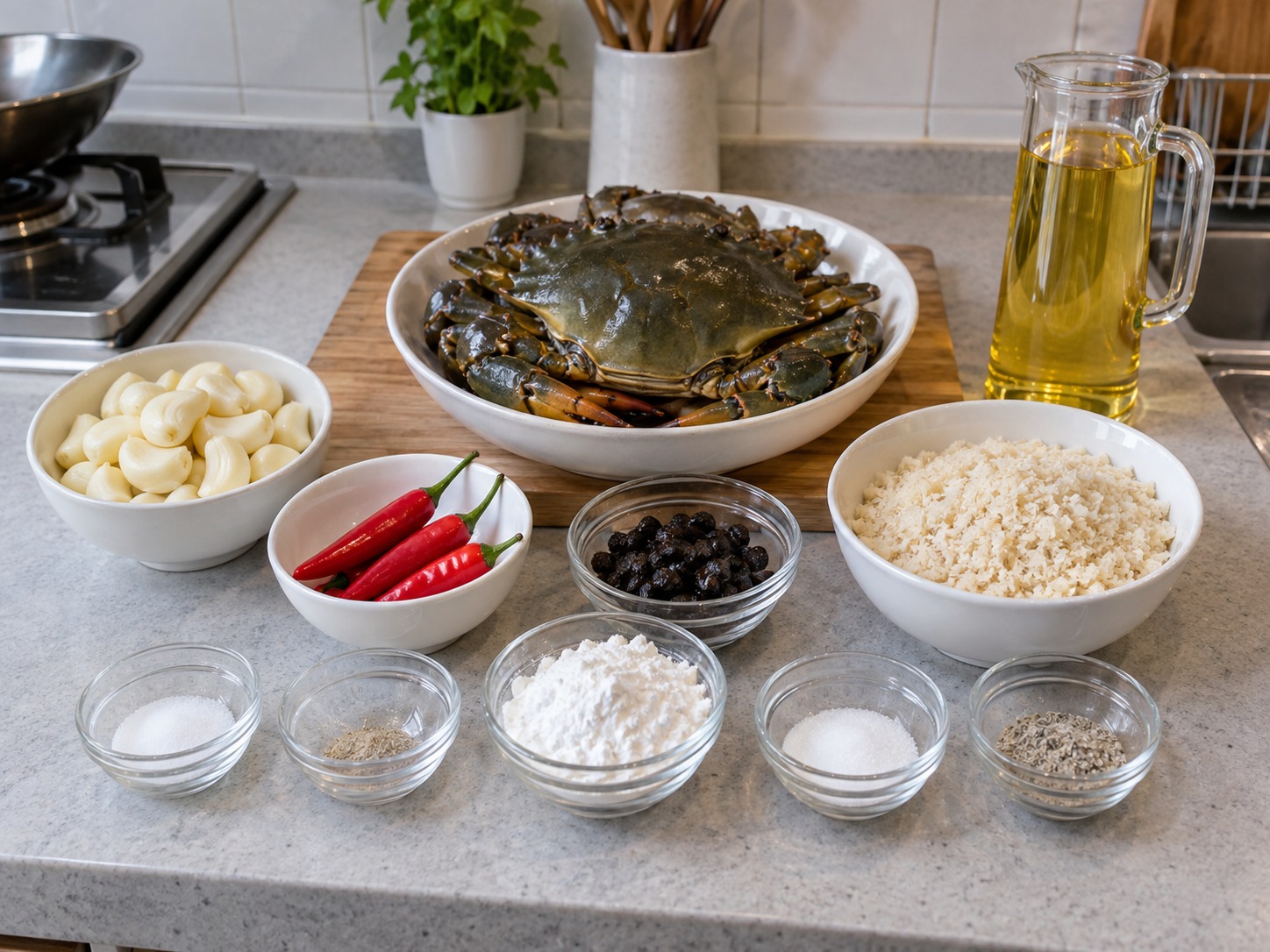 Hong Kong Typhoon Shelter Crab — ingredients
