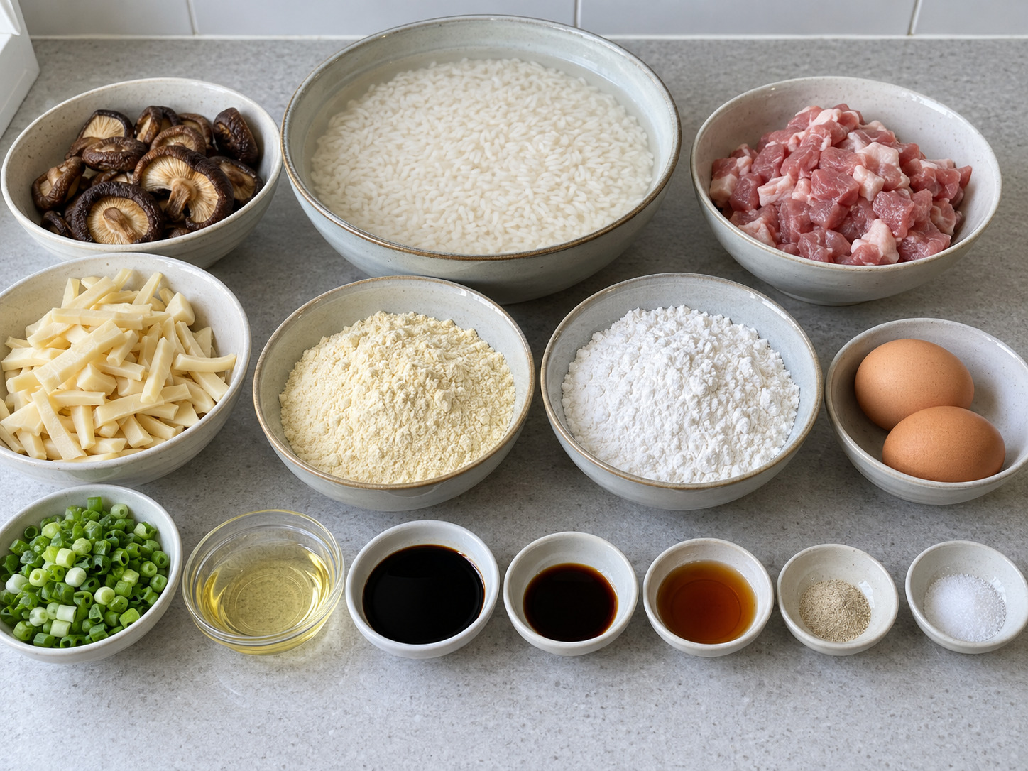 Wuhan Three-Delicacies Doupi — ingredients