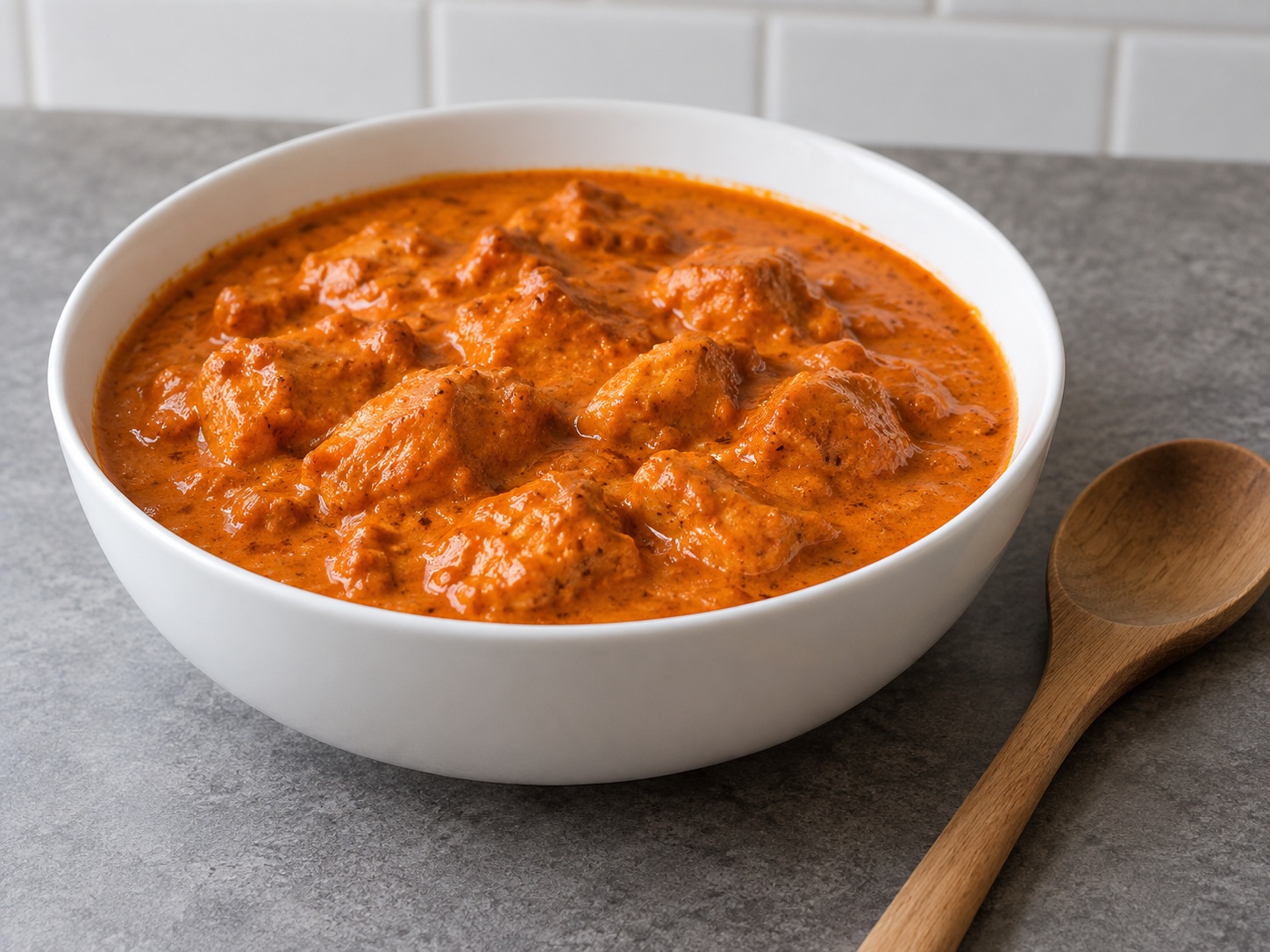 Ayam Mentega India — Diamkan paha ayam tanpa tulang