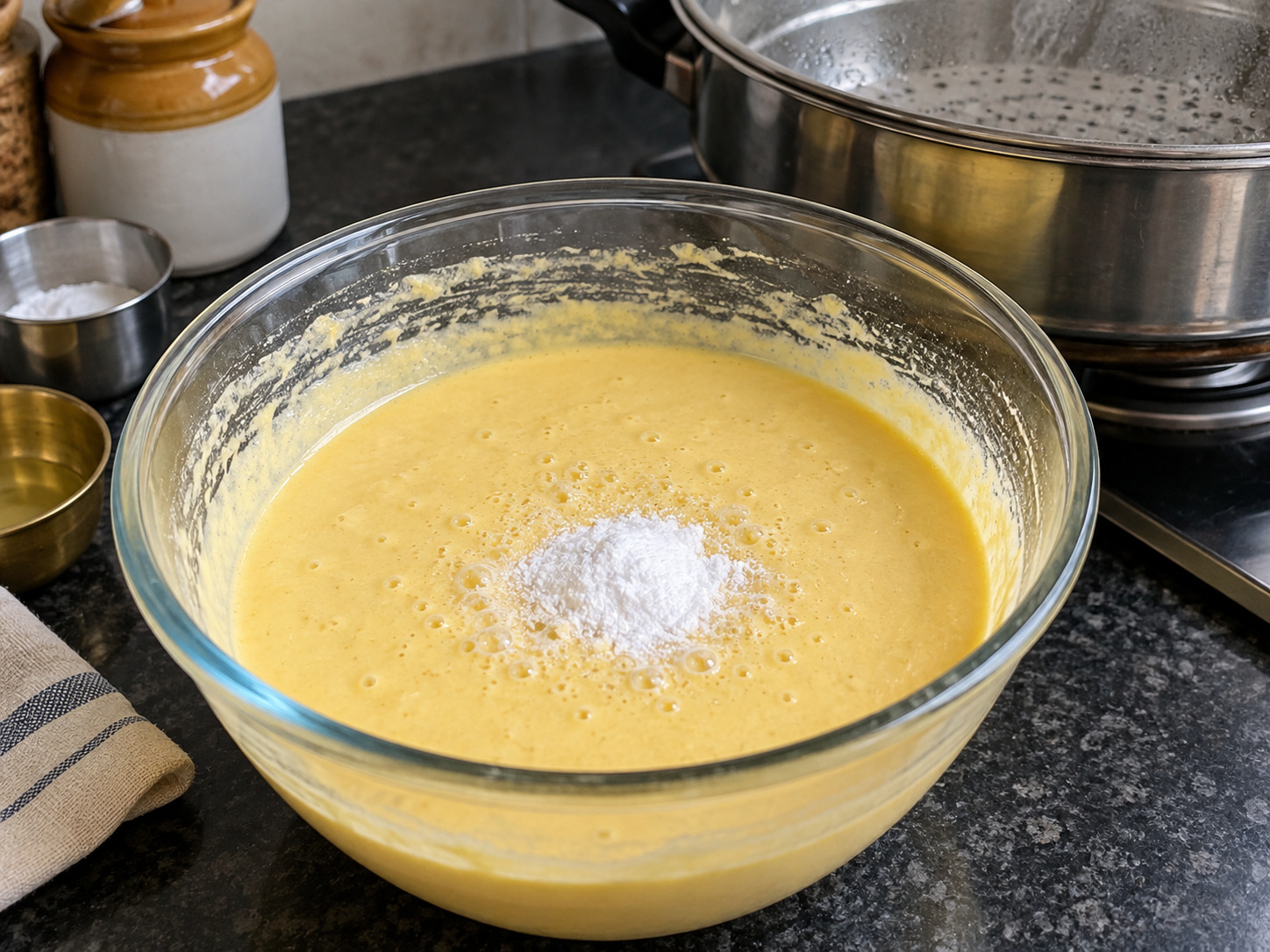 Indian Khaman Dhokla na Pinasingawang Kakanin — Kapag kumukulo na ang singawan