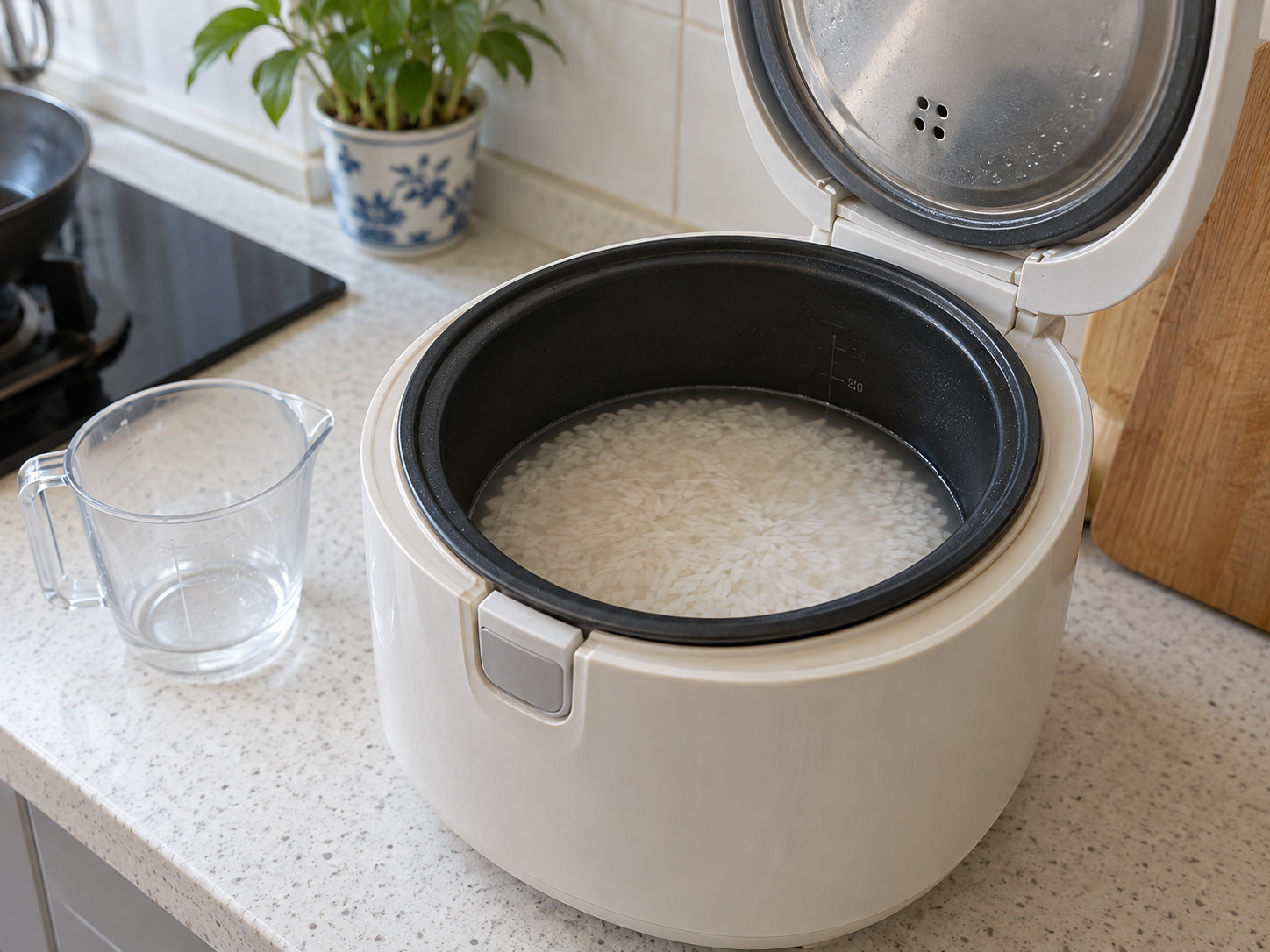 Indian Lemon Rice — Cook rice with measured water