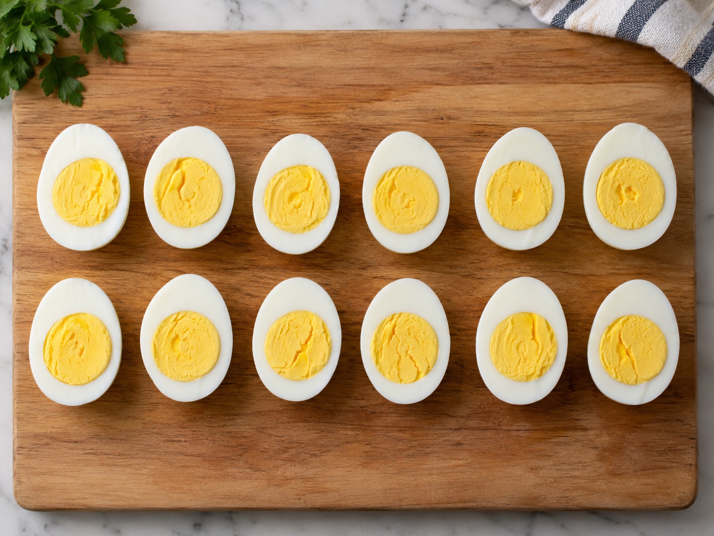 Indian Tomato Egg Curry — Halve and check