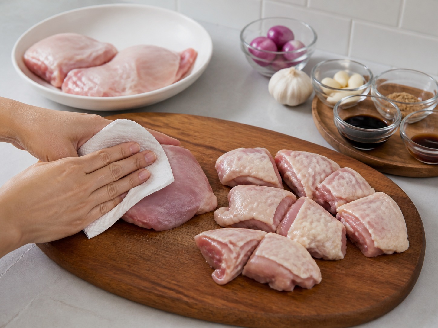 Indonesian Ayam Kecap — hakbang 2