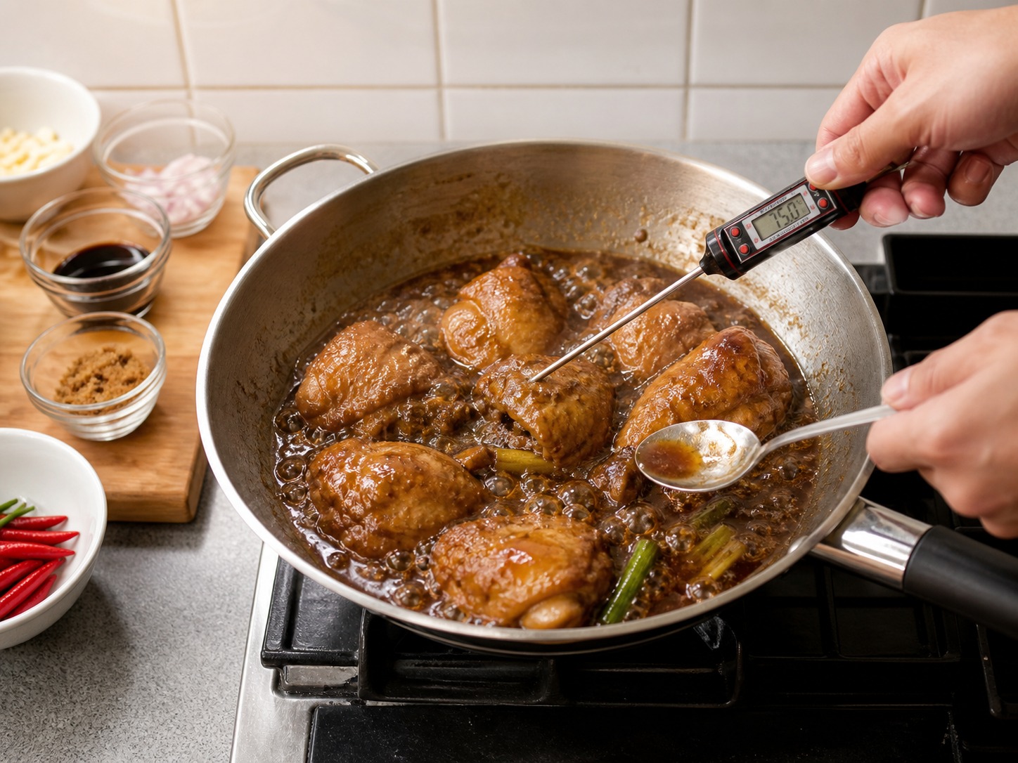 Indonesian Ayam Kecap — hakbang 11