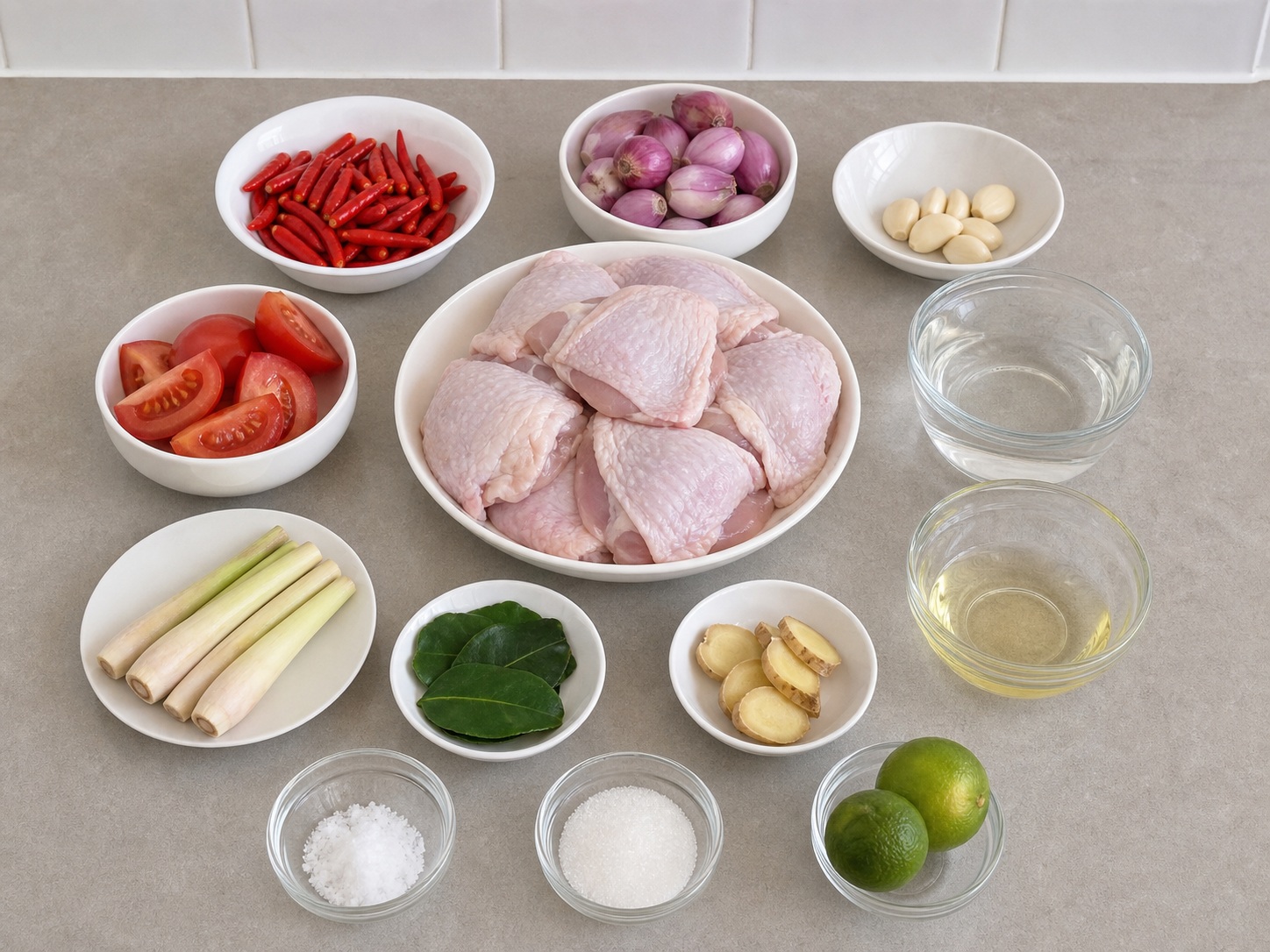 Indonesian Rica-Rica Chicken — ingredient overview