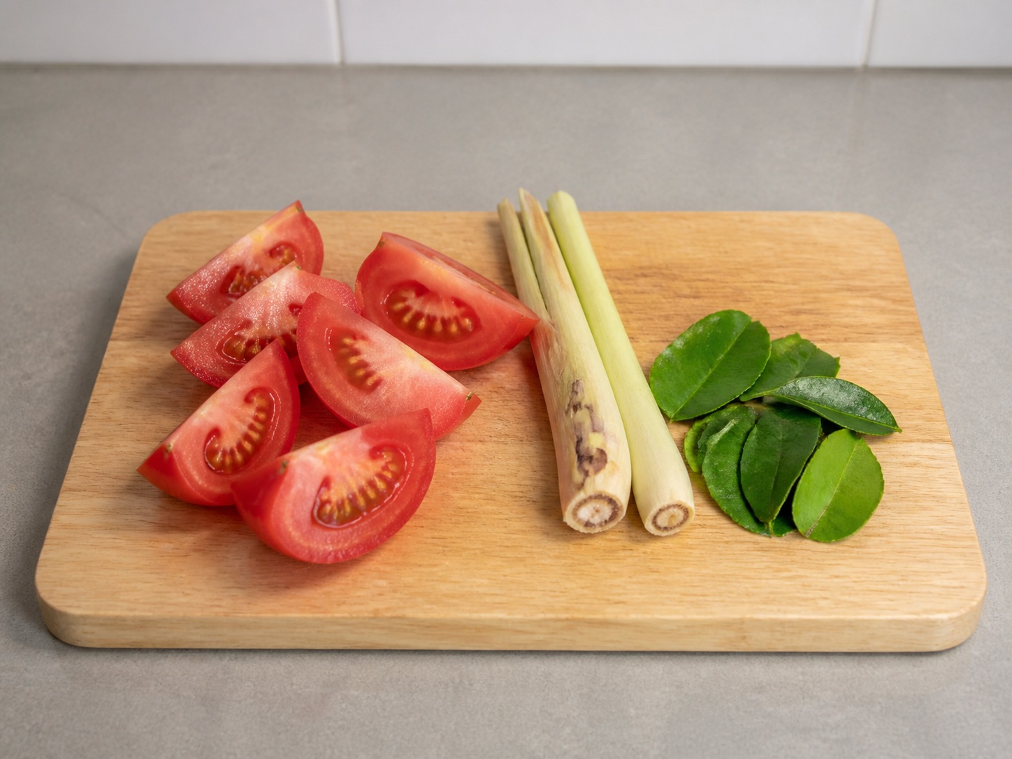 Indonesian Rica-Rica Chicken — Prepare tomato and herbs