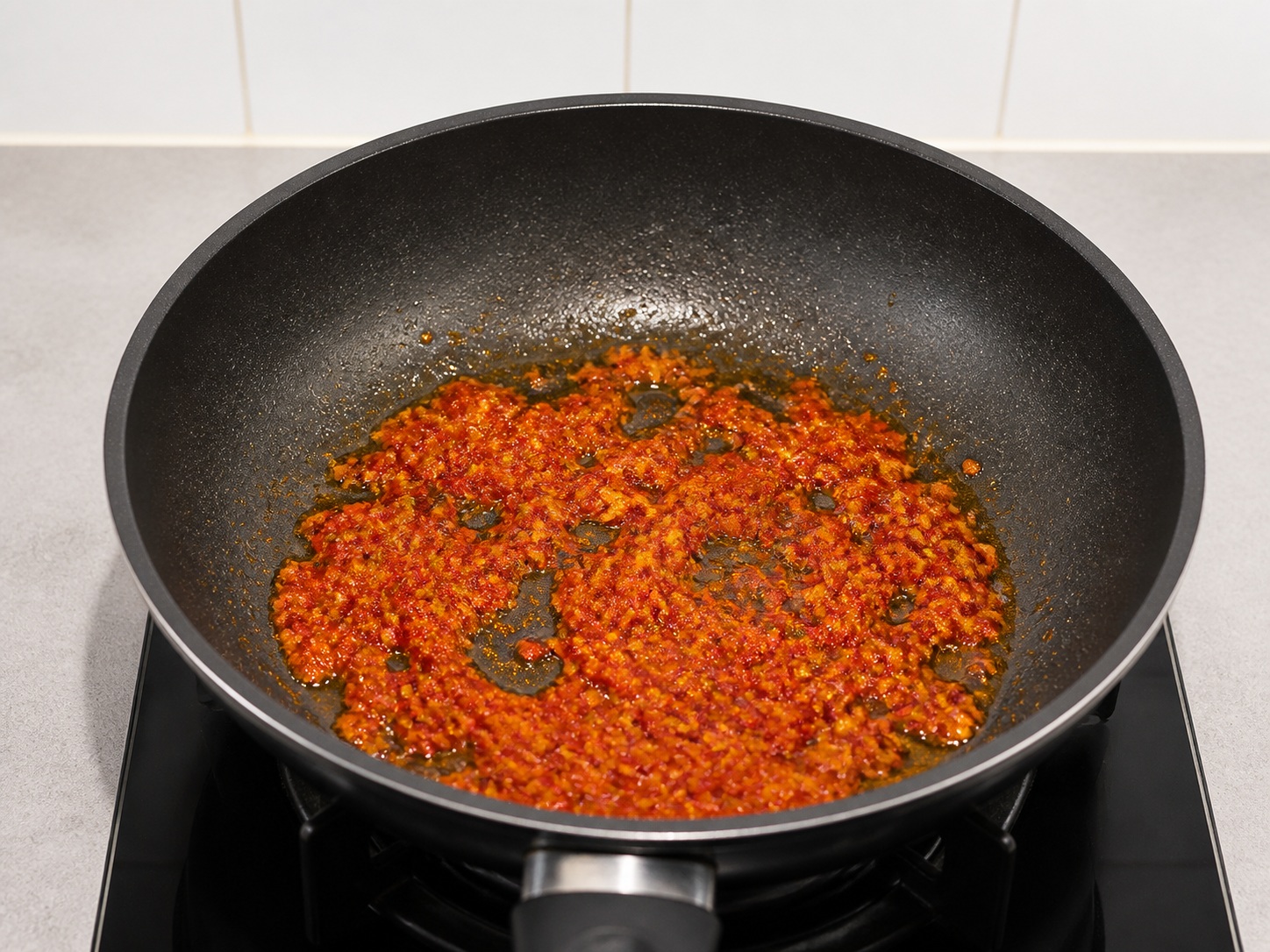 Indonesian Rica-Rica Chicken — Fry chilli paste