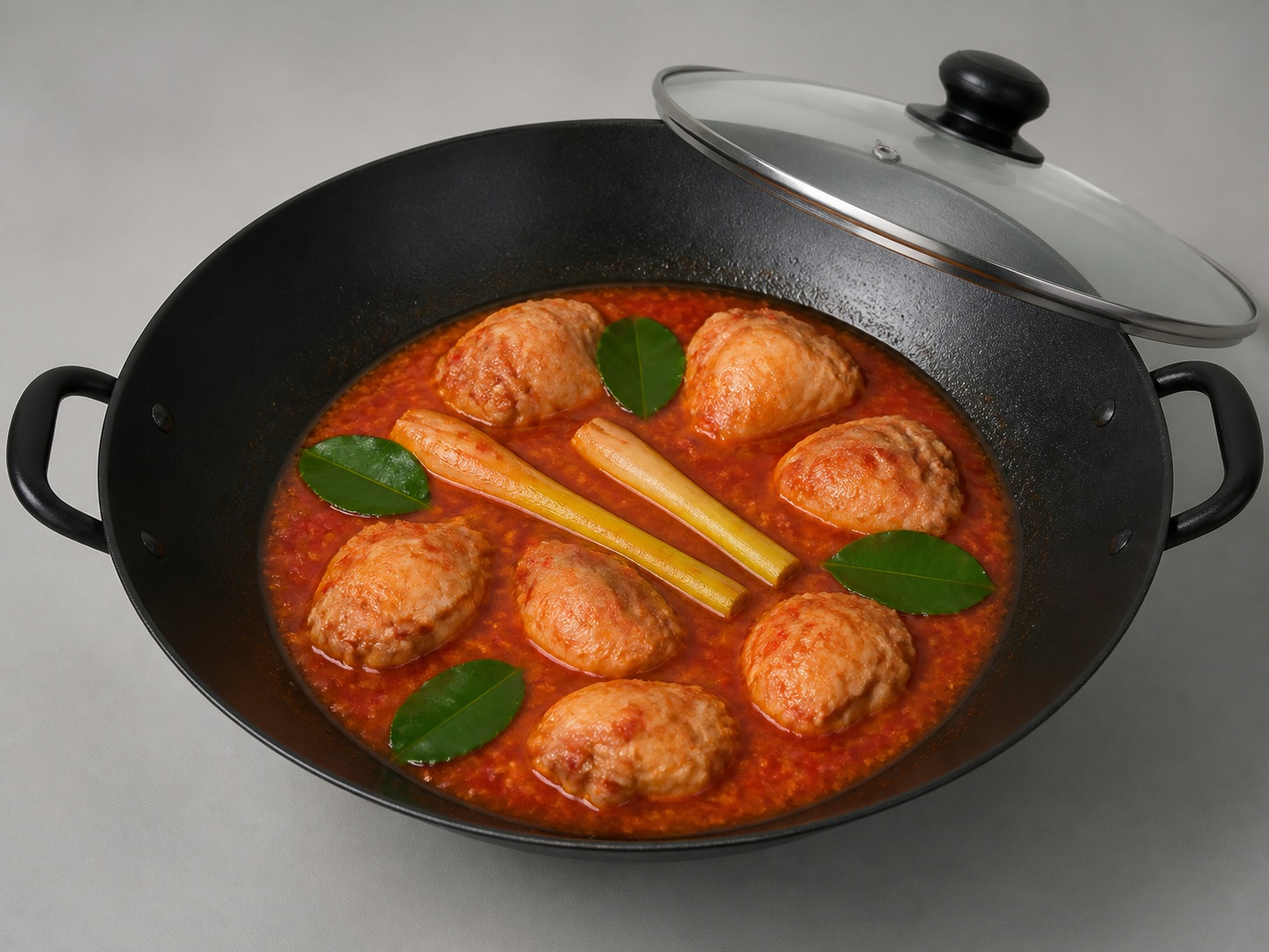 Indonesian Rica-Rica Chicken — Braise 20 minutes