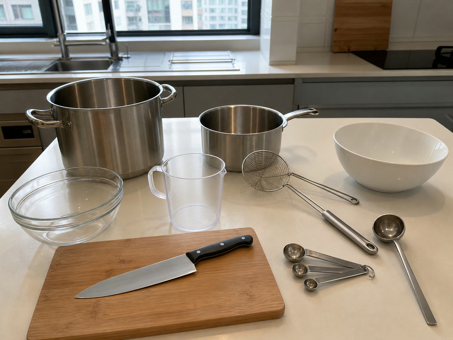 Indonesian Beef Bakso Soup required household tools