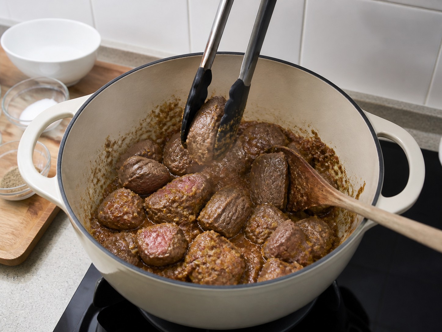 印尼仁當牛肉 — 步驟 7