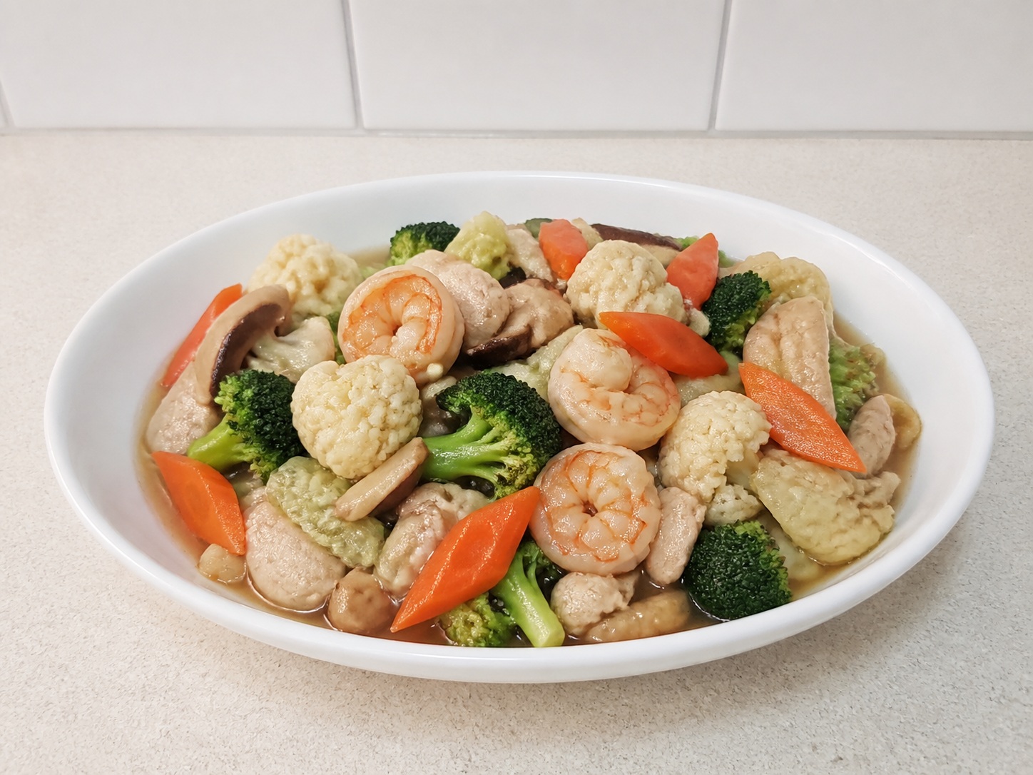 Indonesian Stir-Fried Mixed Vegetables — finished dish