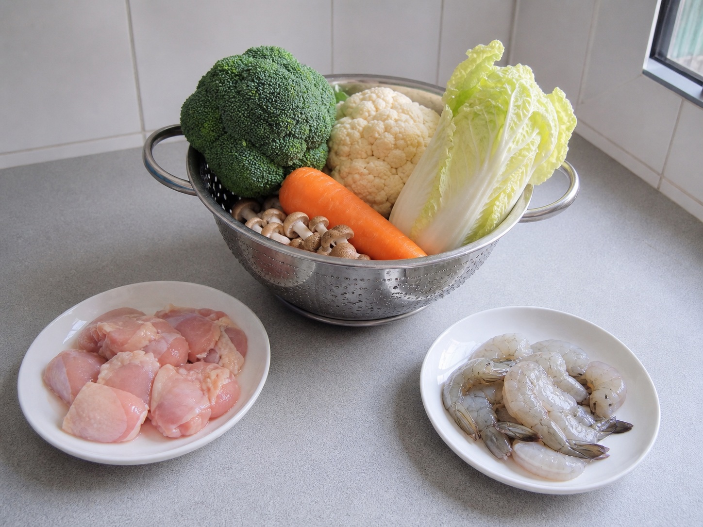 Indonesian Stir-Fried Mixed Vegetables — step 1
