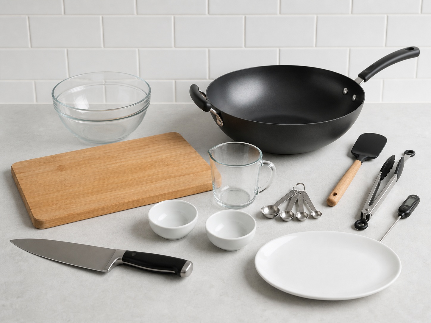 Indonesian Stir-Fried Mixed Vegetables — tools overview
