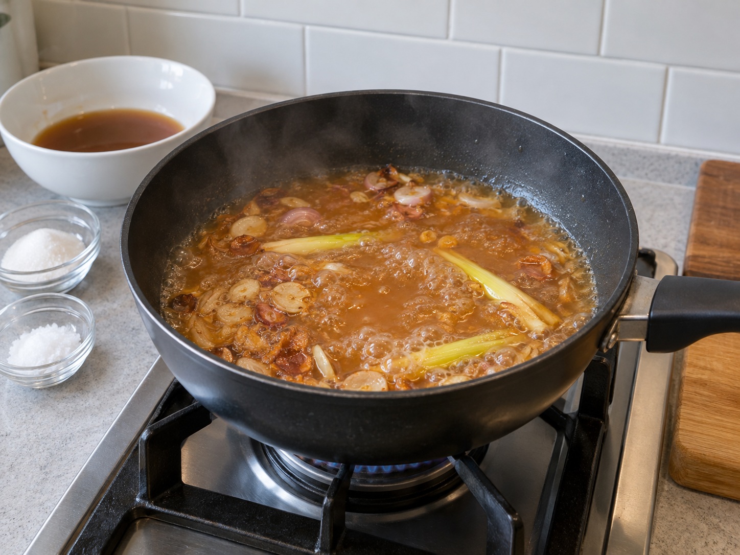 印尼酸辣魚 — 煮酸辣湯