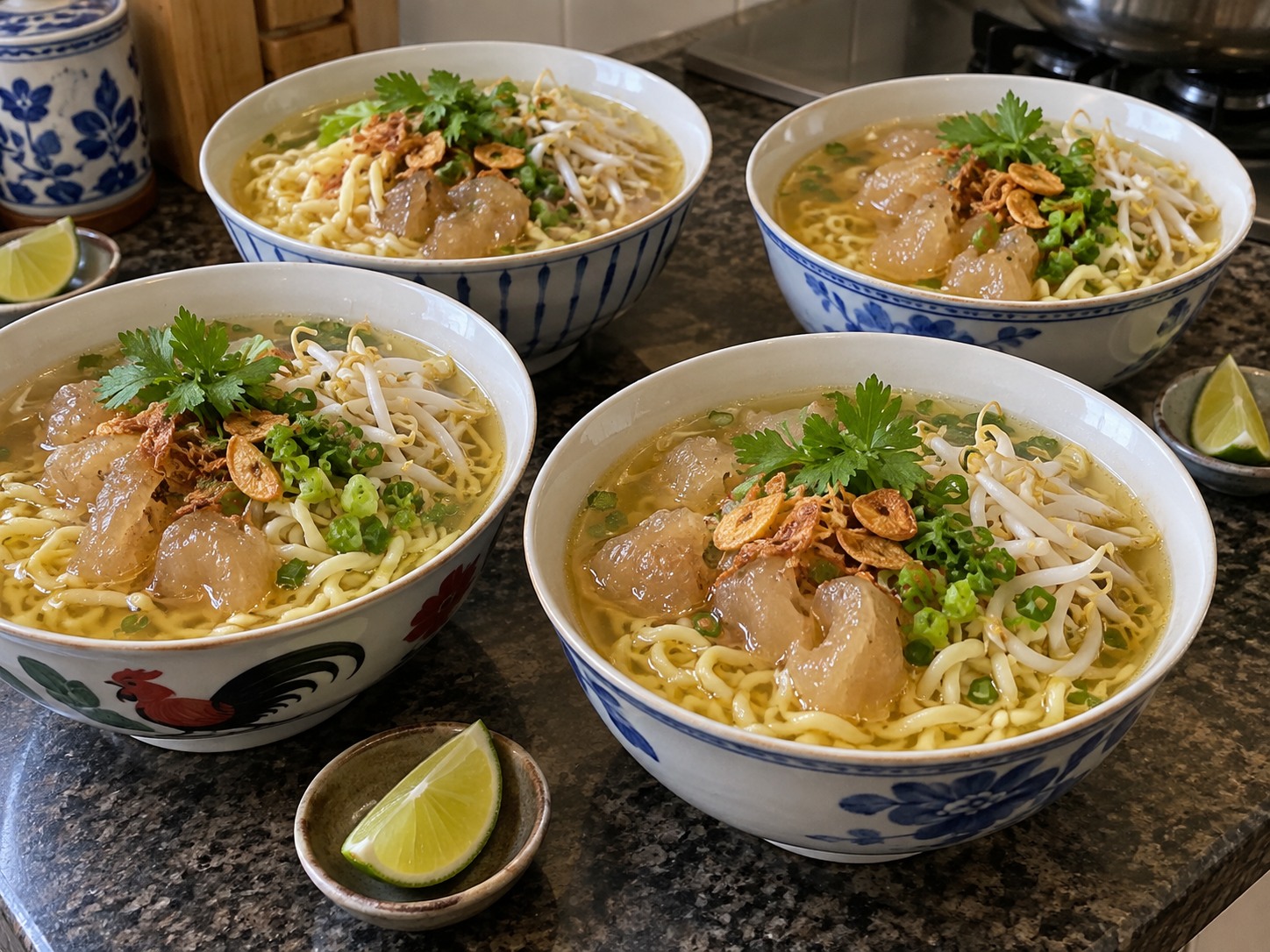 印尼萬隆牛筋麵湯 — 完成圖