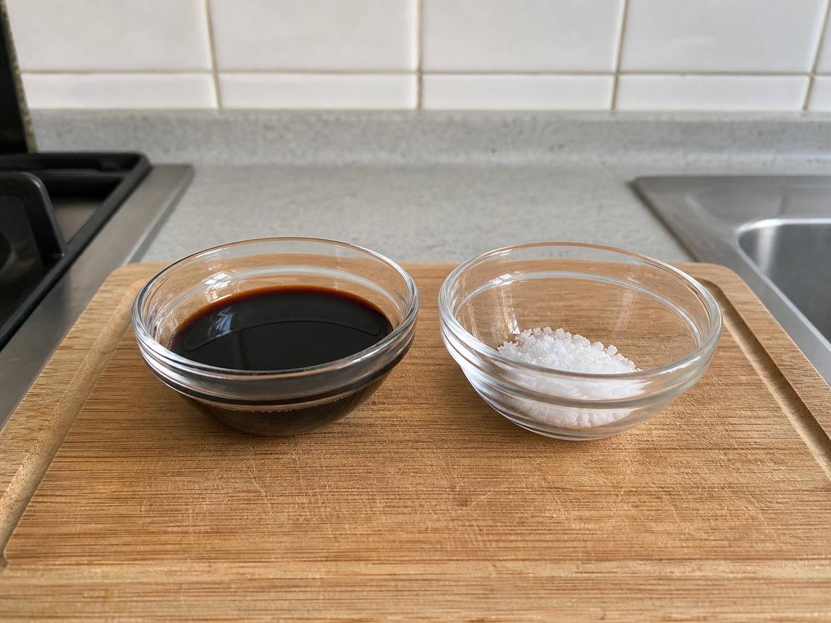 印尼甘榜炒飯 — 步驟5：量好調味料