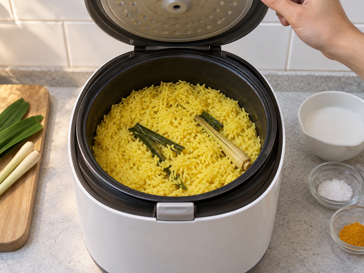 Nasi Kuning Indonesia — Tetap tertutup