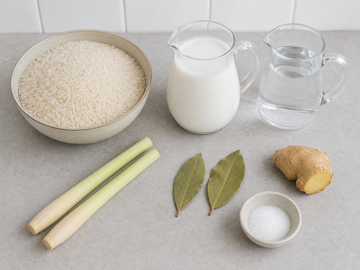 印尼椰香飯 — ingredients overview