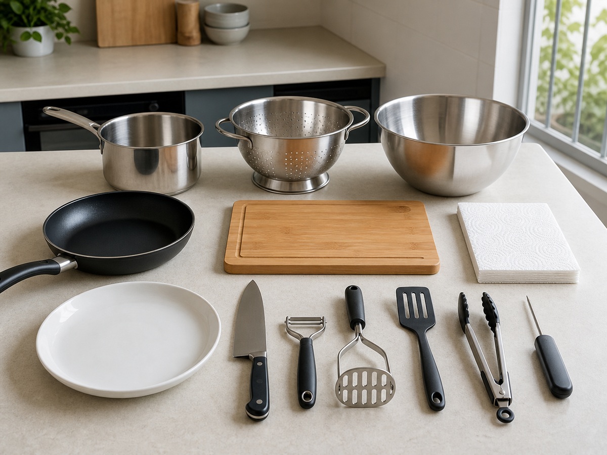Indonesian Potato and Beef Perkedel required home-kitchen tools