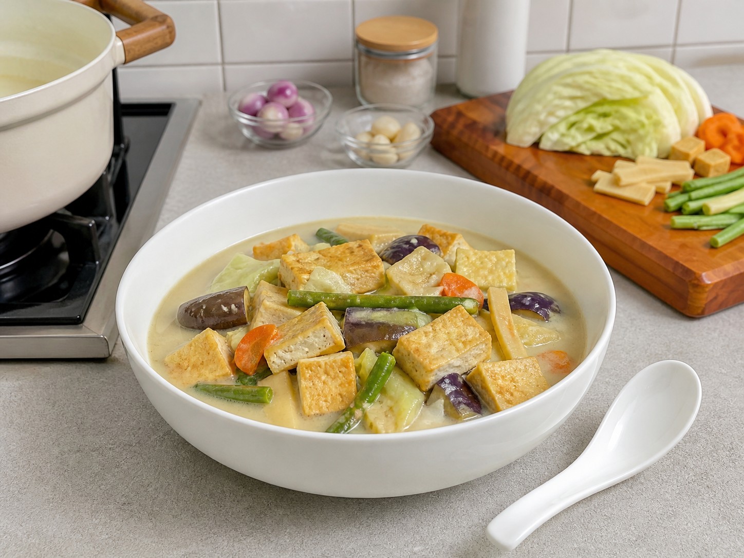 Sayur Lodeh Indonesia โ hidangan selesai