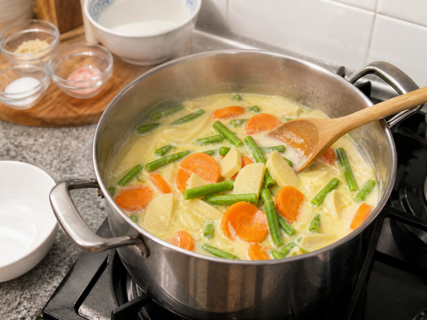 Sayur Lodeh Indonesia โ langkah 9