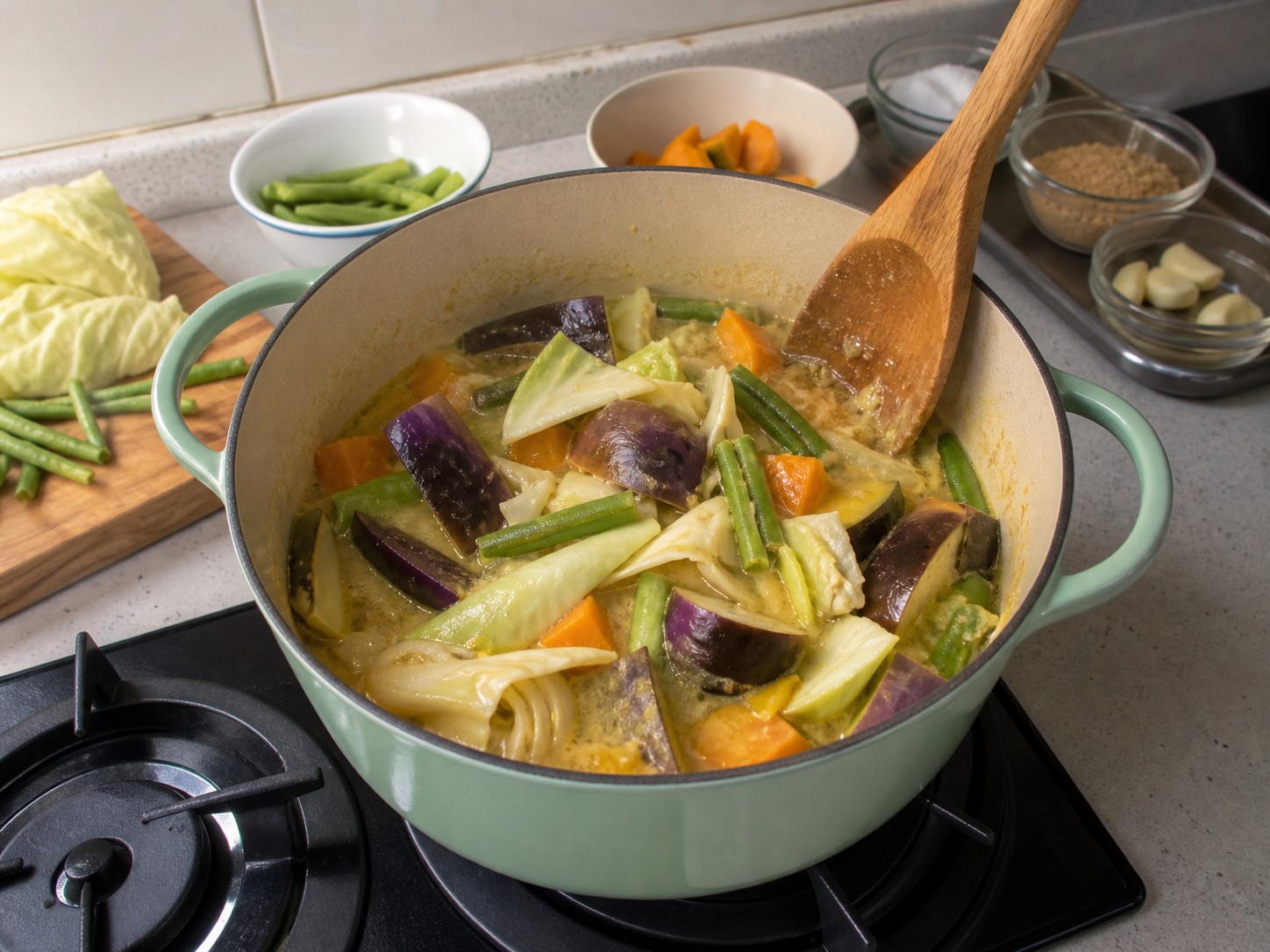 Sayur Lodeh Indonesia โ langkah 10