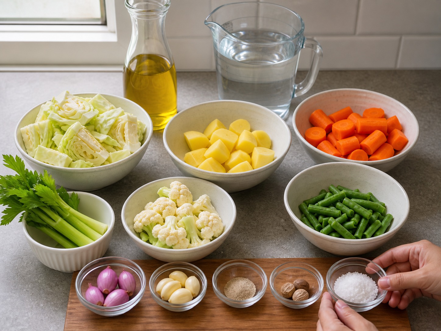 Sayur Sop Indonesia — bahan