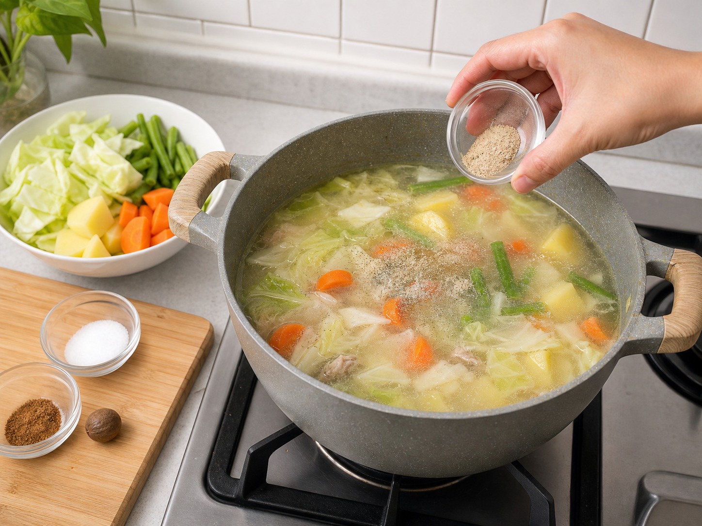 Sayur Sop Indonesia — langkah 10