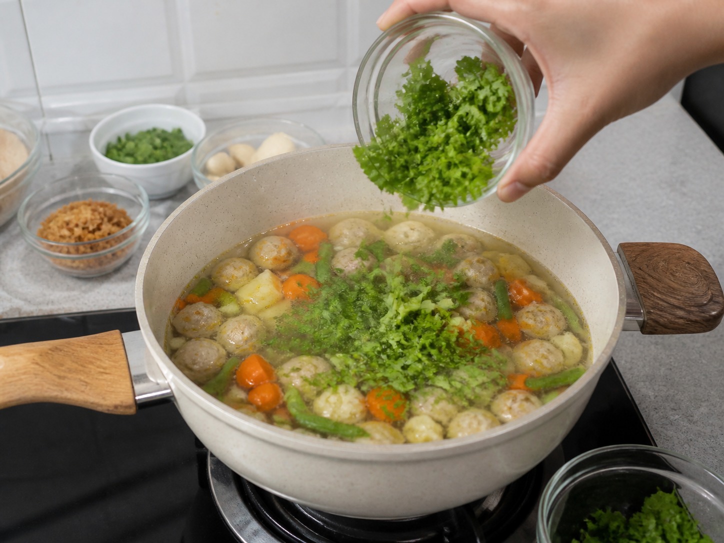 Sayur Sop Indonesia — langkah 11