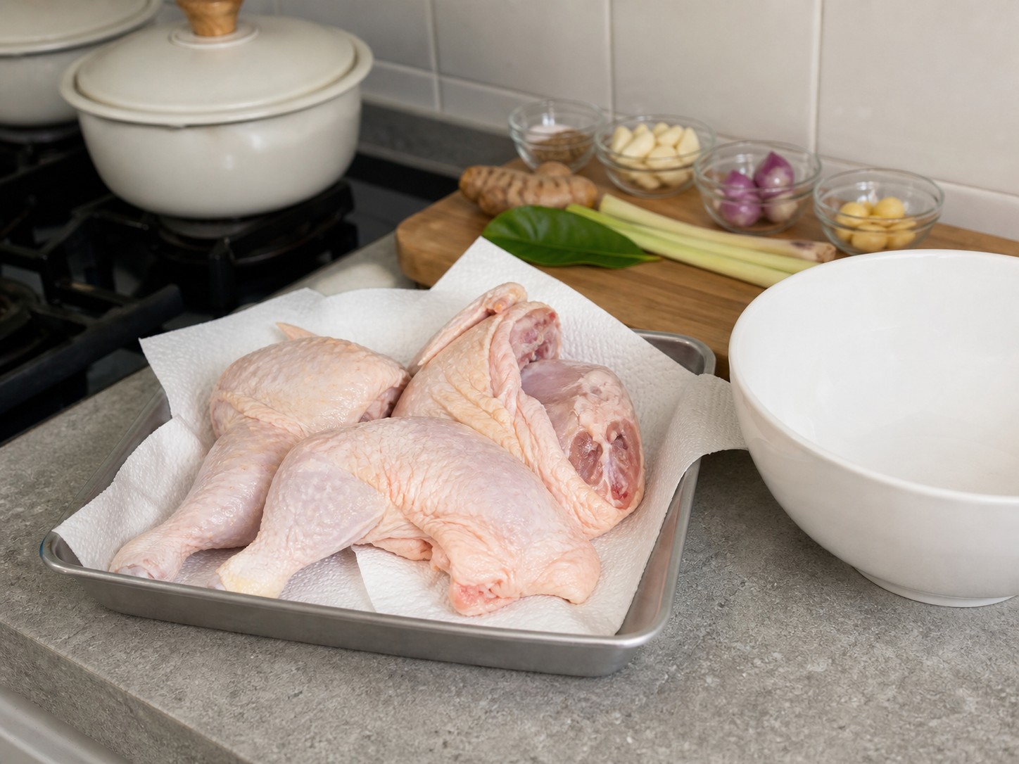 Indonesian Soto Ayam — step 1