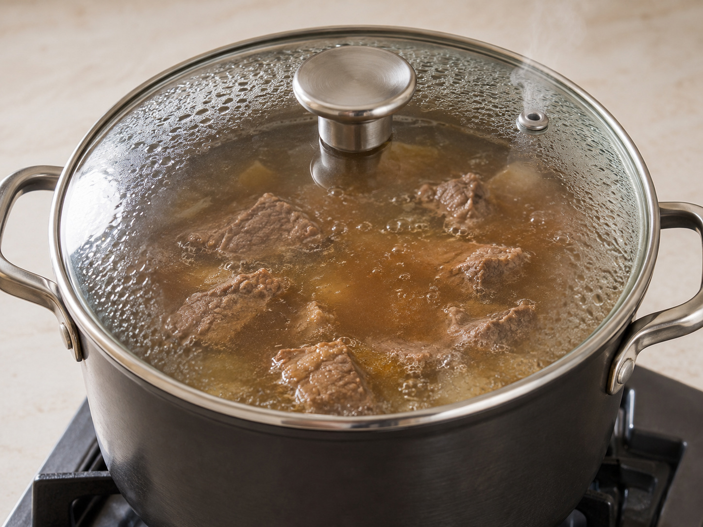 Indonesian Soto Betawi Beef Soup — Ilaga hanggang malambot