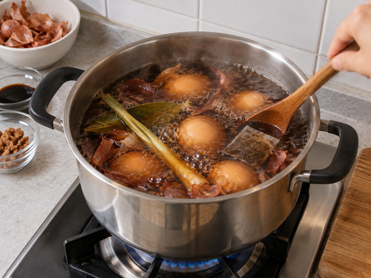 Indonesian Telur Pindang — Pakuluin