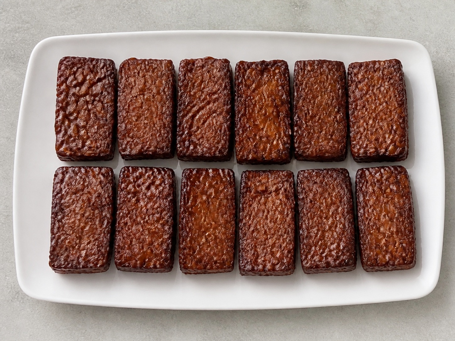 Indonesian Sweet-Spiced Braised Tempeh — finished dish