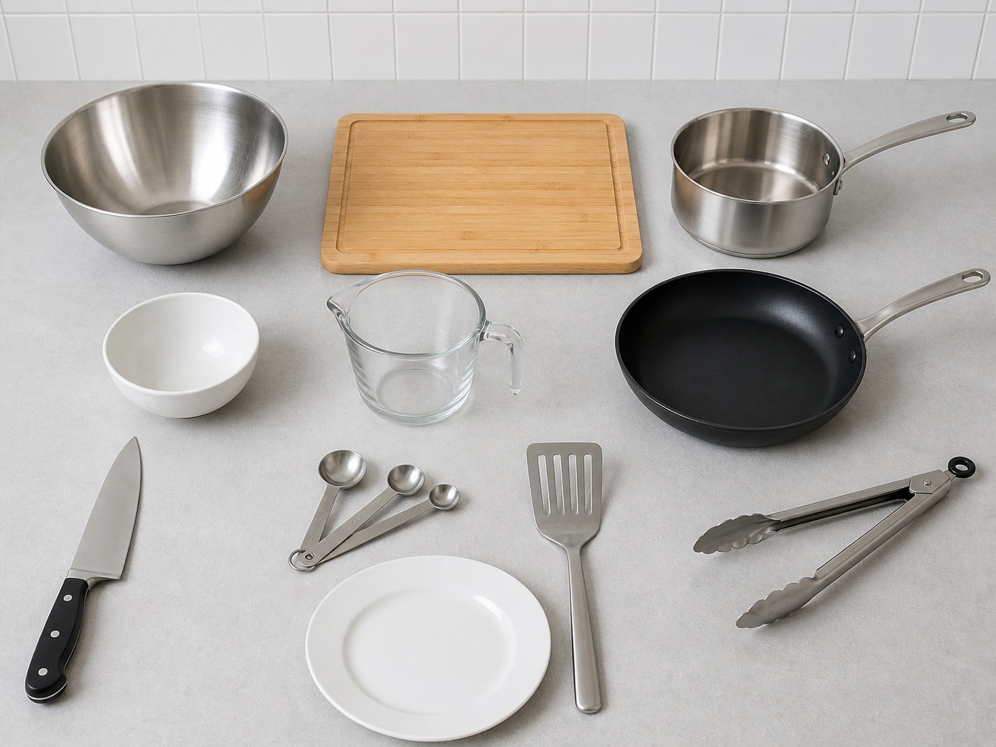 Indonesian Sweet-Spiced Braised Tempeh — tools overview