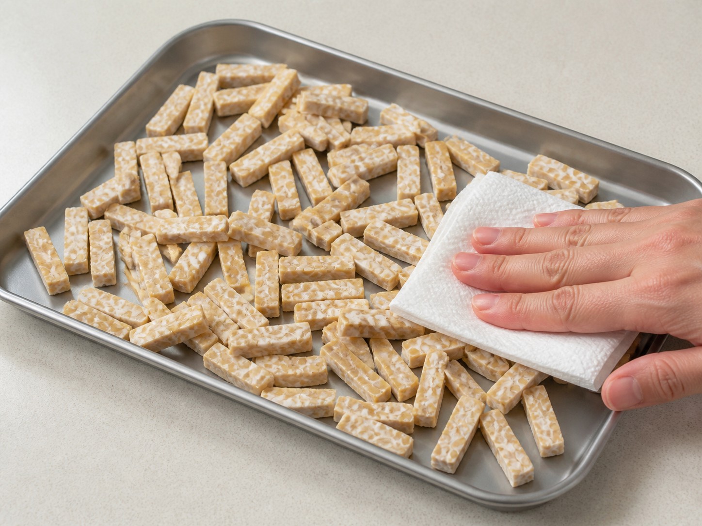 Indonesian Tempeh Orek — hakbang 3