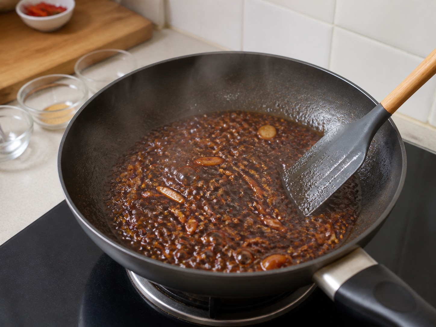 Indonesian Tempeh Orek — hakbang 10