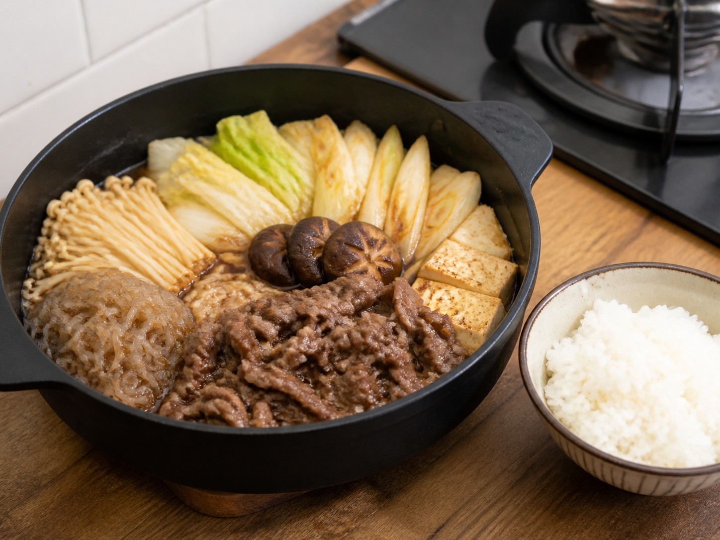 日式牛肉壽喜燒 Japanese Beef Sukiyaki