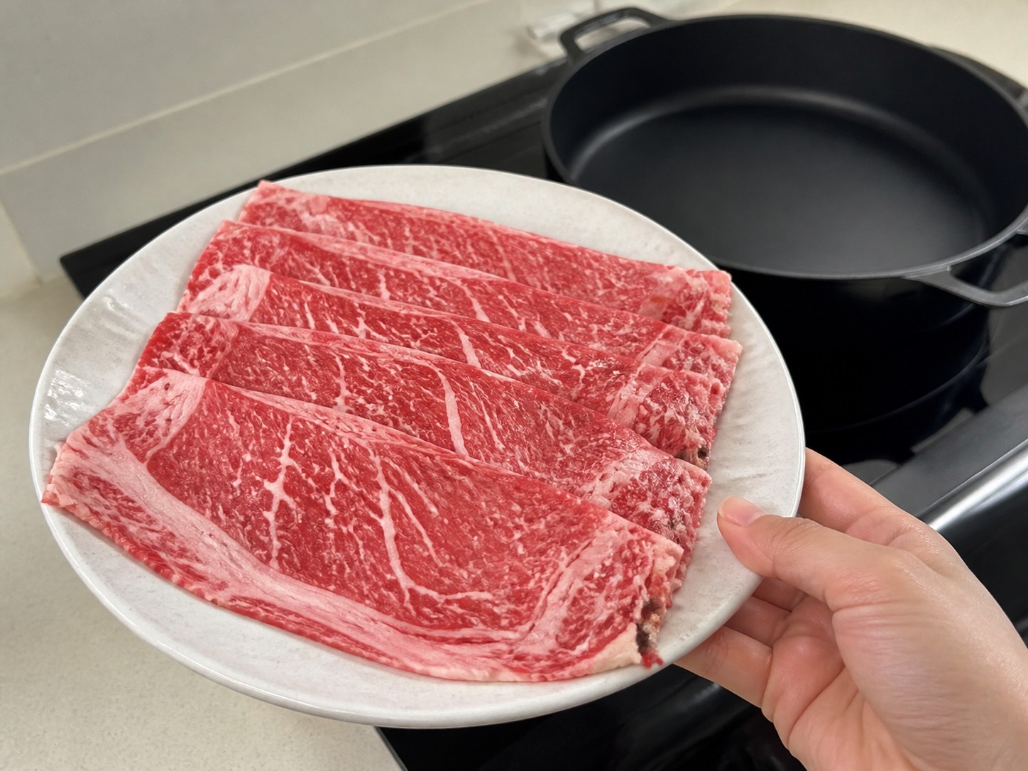 日式牛肉壽喜燒:步驟 1