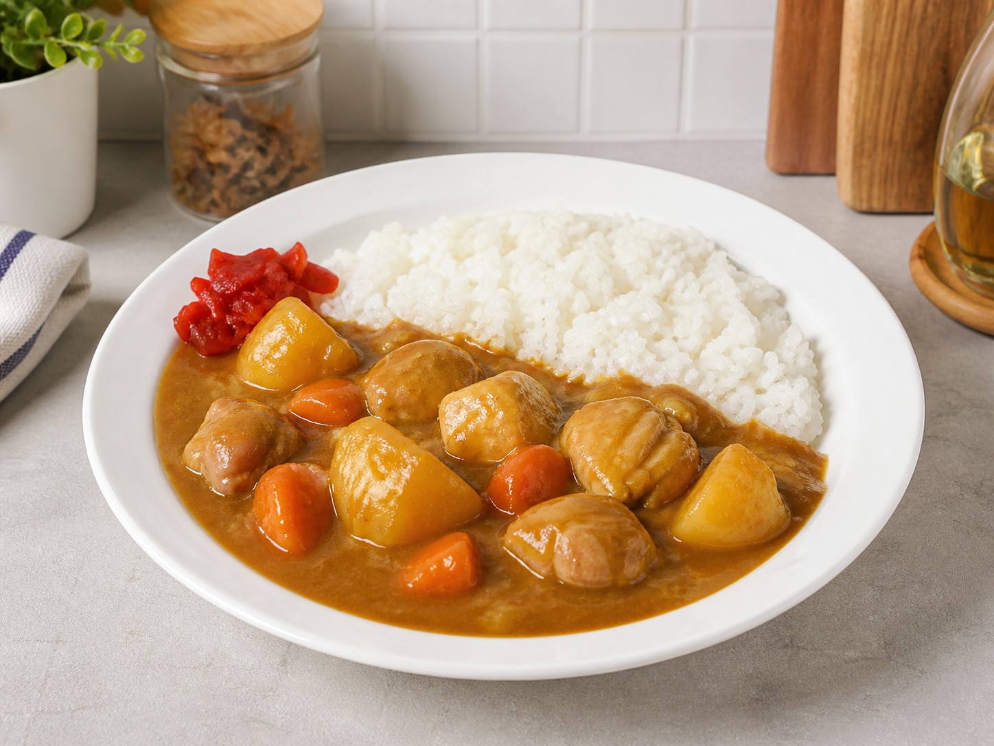 日式雞肉咖喱飯 Japanese Chicken Curry Rice