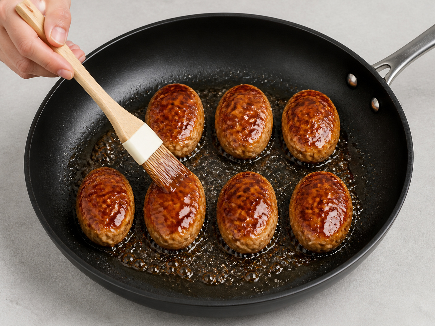 Rice Bowl Tsukune Ayam Jepang — Kentalkan dan oles