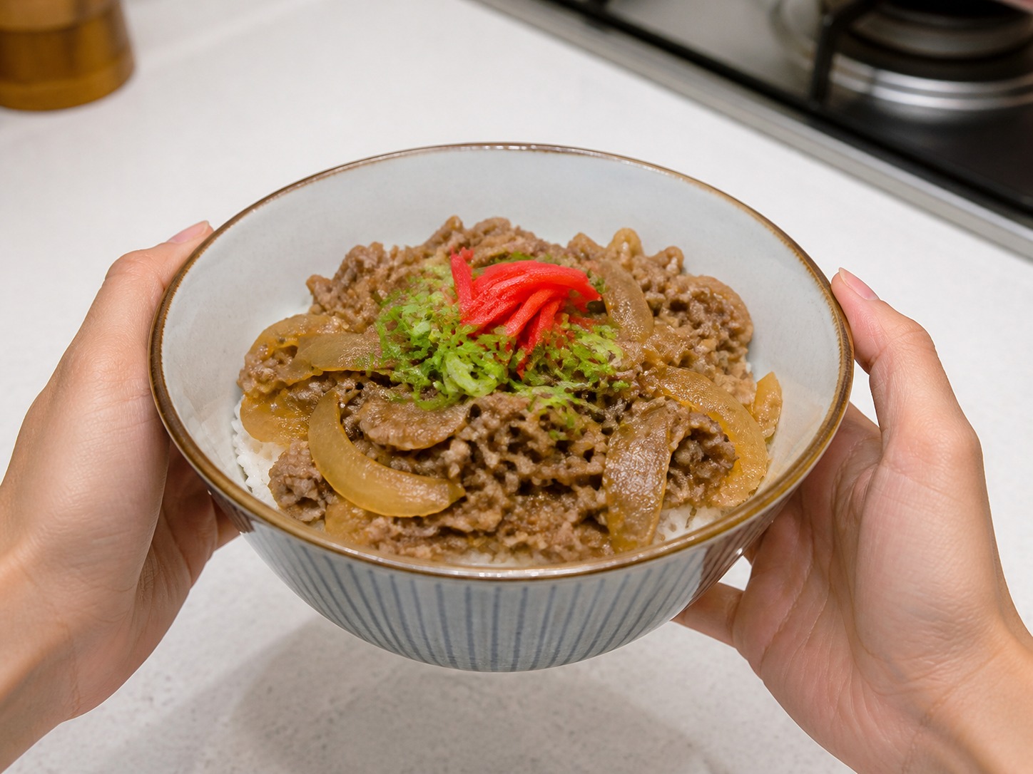 日式牛肉飯（牛丼 Gyudon）：組合丼飯