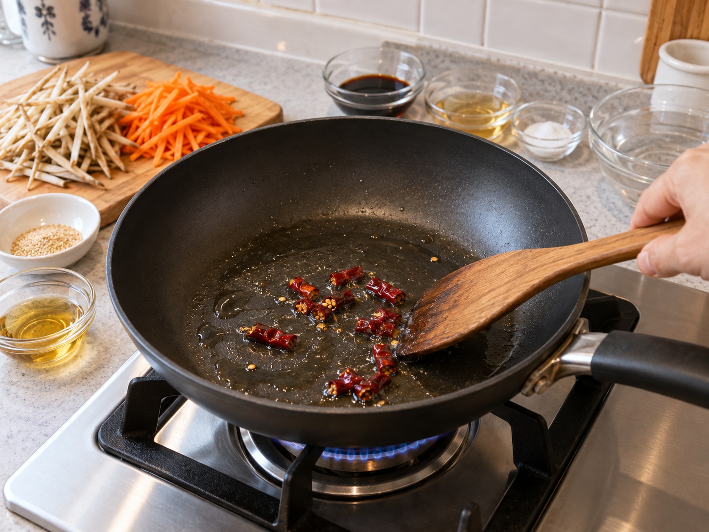 Japanese Kinpira Gobo — Bloom the chilli