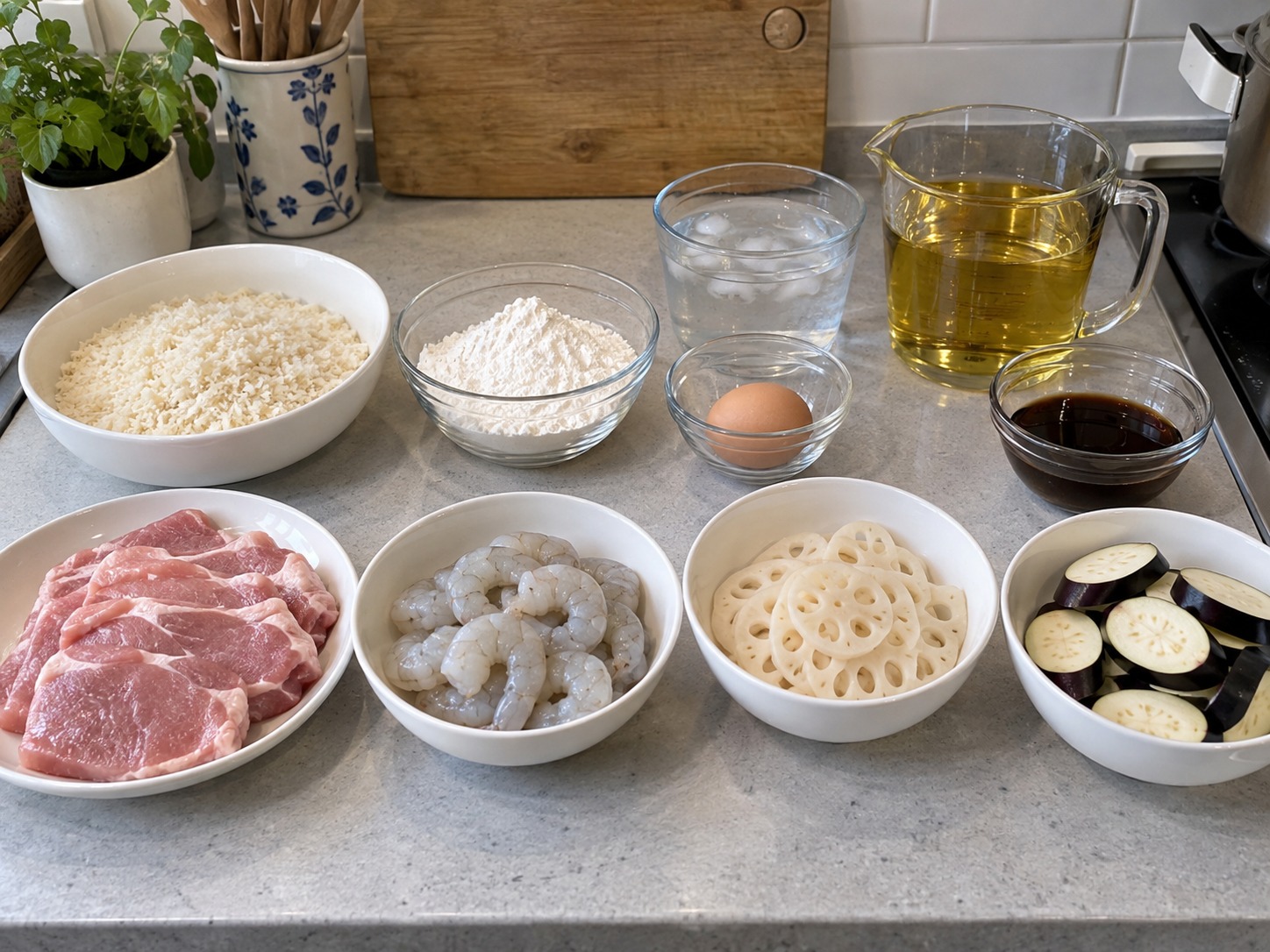 日式大阪串炸 — 材料