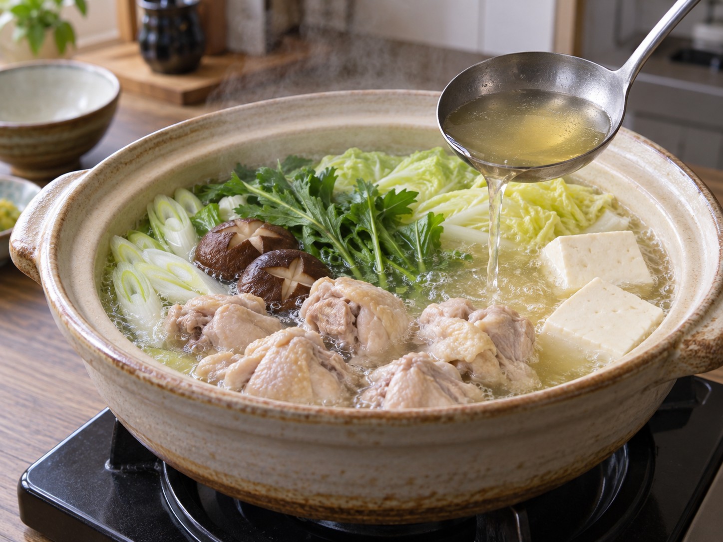 日式水炊雞肉鍋 — 最後試味