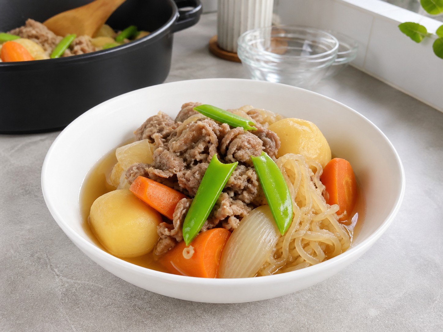 日式薯仔炆牛肉 Japanese Nikujaga Beef and Potato Stew