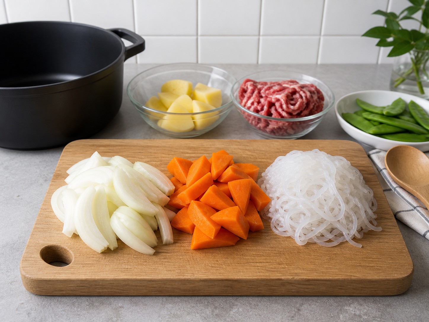 日式薯仔炆牛肉：步驟 4