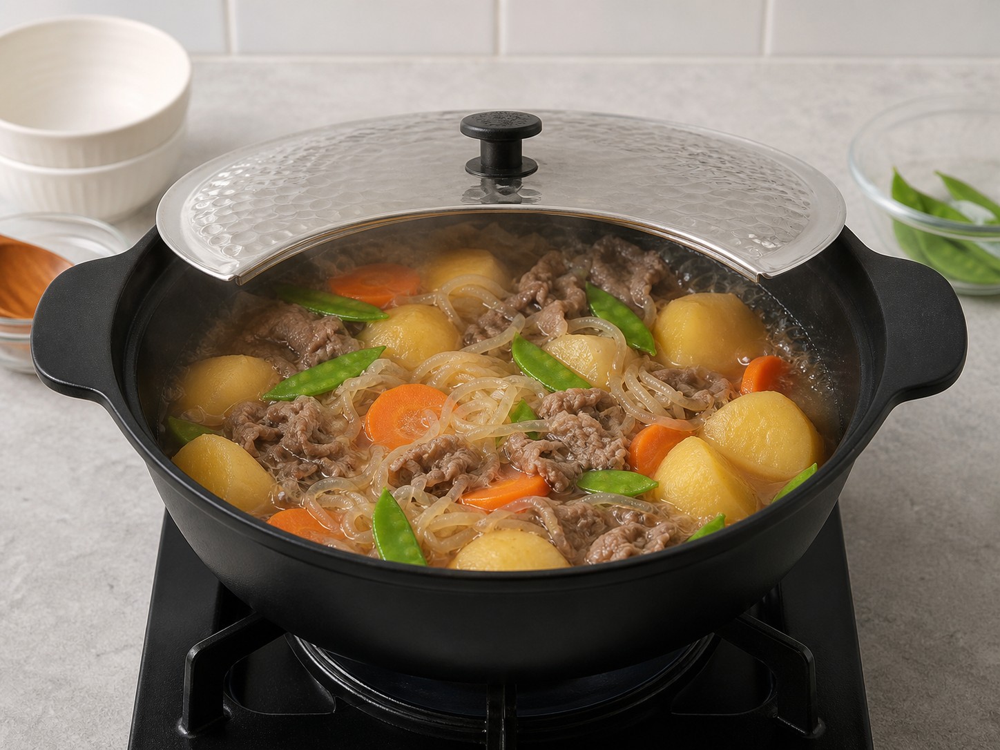 日式薯仔炆牛肉：步驟 10